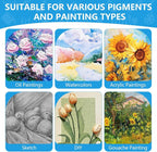 ESRICH Stretched Canvas for Painting 5x7, 48 Pack Small Canvases for Painting - Image 5