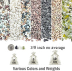 FANTIAN 10 lbs Colorful Pebbles Pea Gravel - Image 5