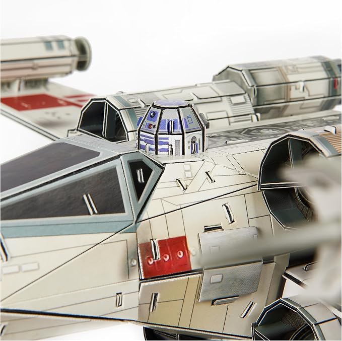 4D Build, Star Wars T-65 X-Wing Starfighter 3D Model Kit, Star Wars Collectible - Image 9