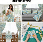 E-Tailor® Hand-Block Printed Pre-Cut Cotton Fabric Ideal - Image 4