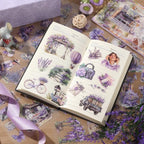 Scrapbooking Stickers for Adults 20 Sheets Pre-Cut 120 Pet Transparent Sticker - Image 5
