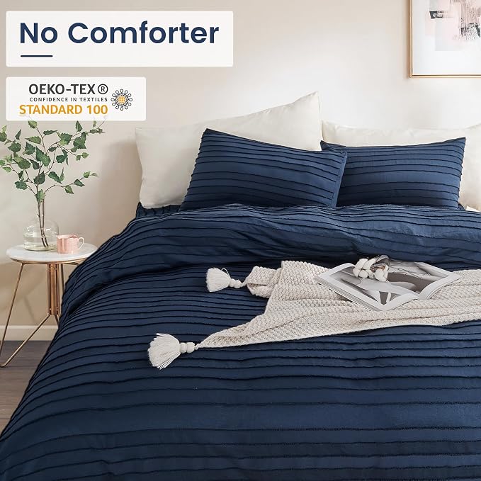 NEXHOME PRO Duvet Cover Queen, Soft and Lightweight 100% Washed Microfiber - Image 3
