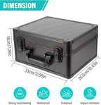 EcoVibe Graded Card Case, Aluminum Alloy Trading Card Storage Box - Image 2