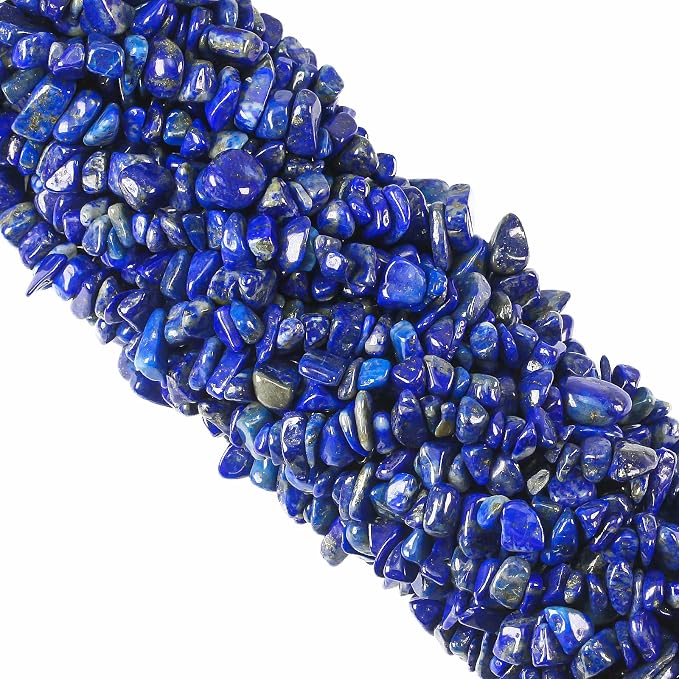 Crystal Chips with Holes for Jewelery Making 5mm-8mm Natural Gemstone Beads by Ouubuuy