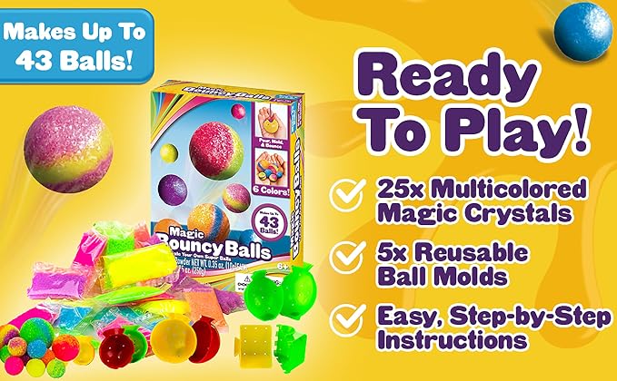 Creative Kids DIY Magic Bouncy Balls - Image 2
