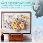 KISREL UV Resin 1000g-Upgraded UV Resin Kit, Hard Type Crystal Clear - Image 4
