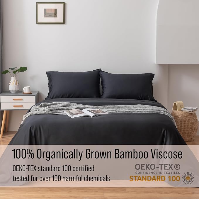 Bella Coterie | Luxury Bamboo Viscose King Size Pillowcase Set | 100% - Image 4