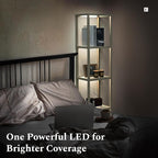 FENLO LED Display Shelf Unit – Dimmable Lighted Furniture - Image 6