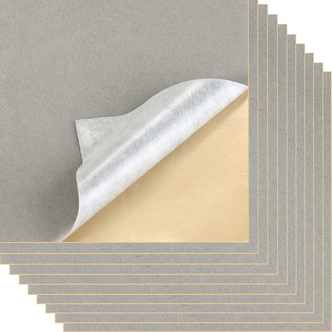 Mesheshe 10PCS Self Adhesive Felt, DIY Self Adhesive Fabric - Image 2
