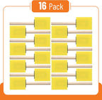 Bates- Foam Paint Brushes, 16 Pack - Image 2