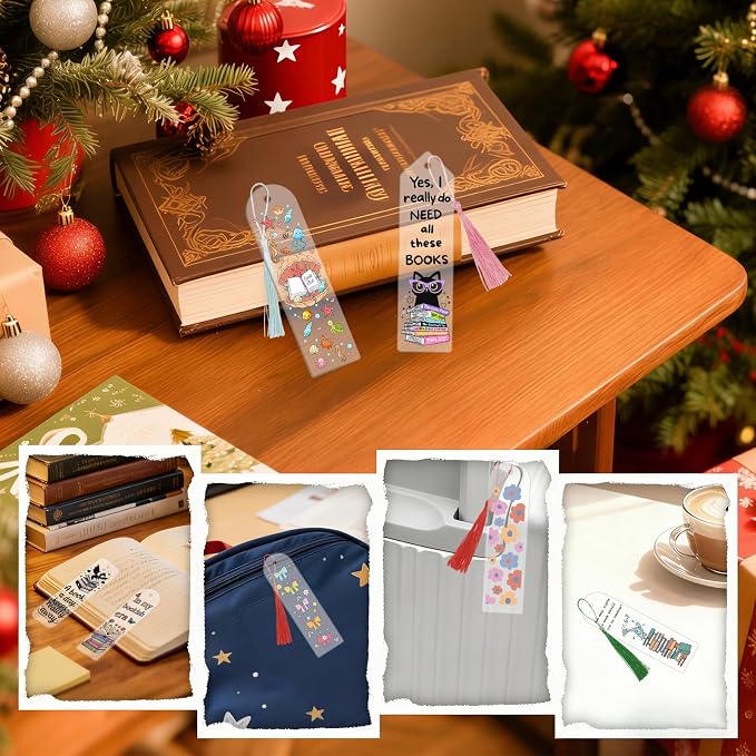 120Pcs Acrylic Bookmark Blanks Kits - Image 7