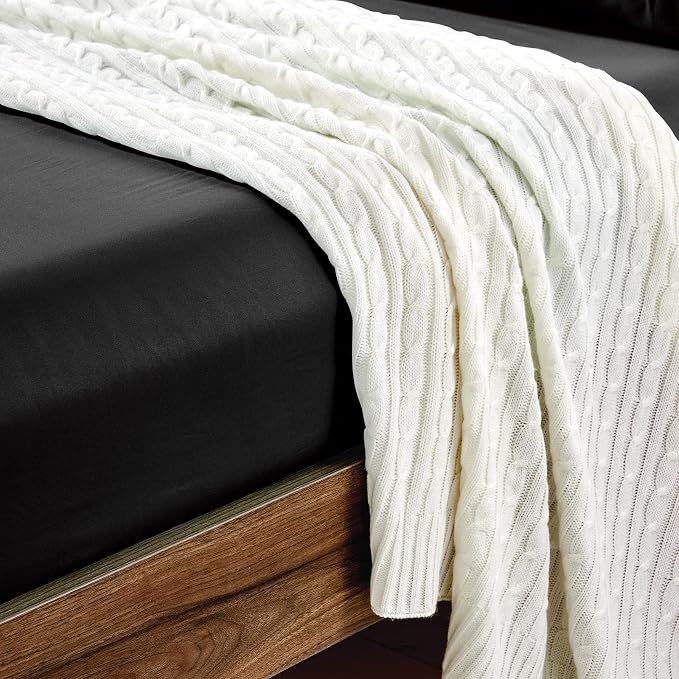 FreshCulture Full Fitted Sheets, Bulk Pack of 6, Deep Pocket, Soft Microfiber - Image 5