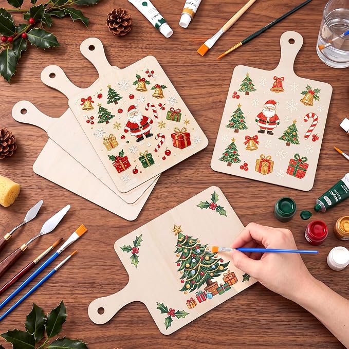 Marsui 12 Pieces Mini Wooden Cutting Board - Image 7