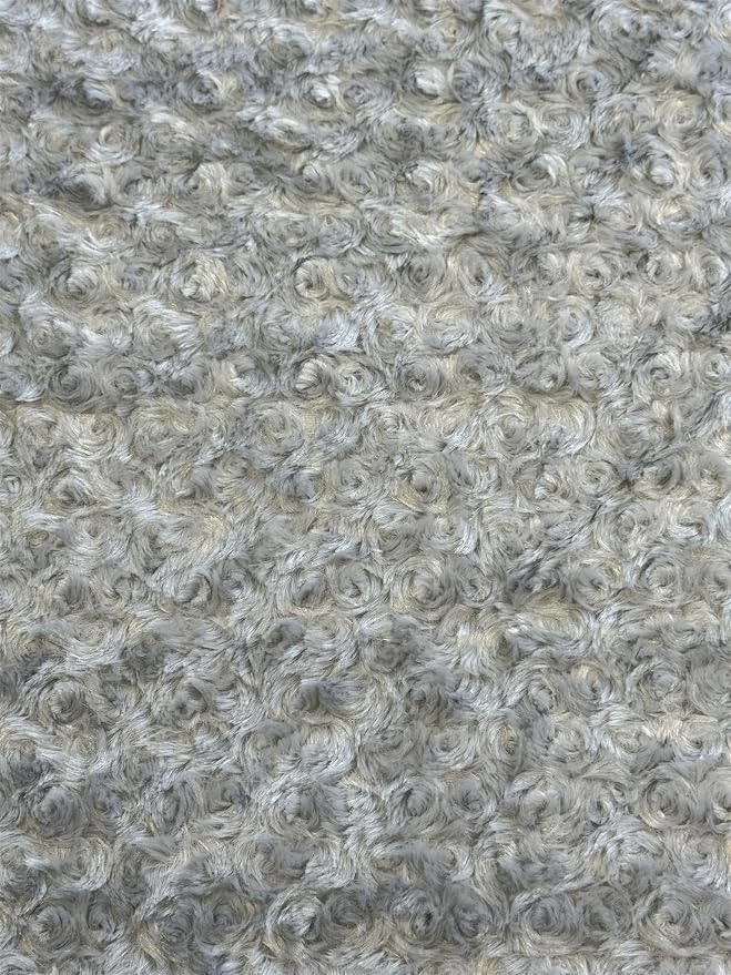 Sedona Designz Rose Faux Fur Fabric by SedonaDesignz