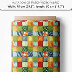 Daffodil Patchwork Cotton Fabric Panel – 6 Designs + Bonus Patchwork Sheet - Image 7