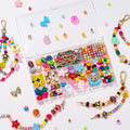 MYCUTEY DIY Keychain Making Kit-Beaded Keychain＆Bag Charm Craft Supplies by MYCUTEY