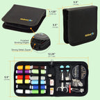 Vellostar Small Sewing Kit for Beginners – Portable Needle & Thread Travel Kit - Image 3