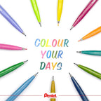 Pentel Fude Touch Sign Pen, Felt Pen Like Brush Stroke - Image 3