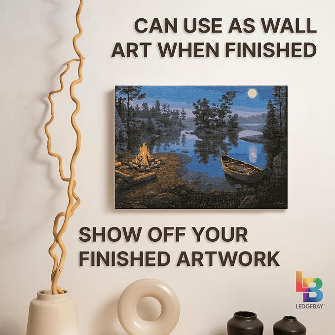 Ledgebay DIY Paint by Numbers Kit - Image 9