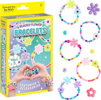 Creativity for Kids Beaded Flower Bracelet Making Kit | DIY Jewelry Craft Kit | by CreativityforKids
