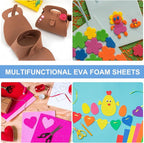 PATIKIL 10Pcs Black EVA Foam Sheets, 15.7 x 11.8 Inches 1mm Thick Foam Sheets - Image 6
