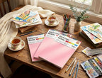 Sketchbook for Girls 9x12, 2 Pack Cute Pink Sketch Book for Teen Girls | 200 - Image 4