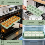 Ice Cube Tray with Lid – 3 Pack 2 Tbsp Ice Trays - Image 5