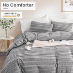 NEXHOME PRO Duvet Cover Queen, Soft and Lightweight 100% Washed Microfiber - Image 7