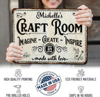 Personalized Craft Room Sign Custom Sign Art Room Décor - Image 3