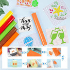 IModeur Glossy Orange Permanent Vinyl - Image 3
