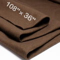 XSEINO Chocolate Brown Large Felt Fabric 108" X 36 ", 1.4 mm Thick Soft Felt by XSEINOiscreating%EF%BC%81