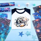 HTVSTD Dark Space HTV Heat Transfer Vinyl 8Sheets 12×10in Iron on Vinyl | Glow - Image 4