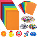 42Pcs Colorful Felt Fabric Sheets 8 x 12 Inch Assorted Red Pink Blue Soft Thick by gisgfim