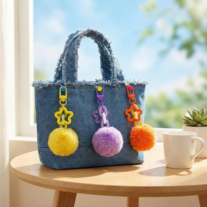 Keychain Clasp Keychain Clip Accessories Bulk 60pcs Colorful Lobster Claw Clasps - Image 4
