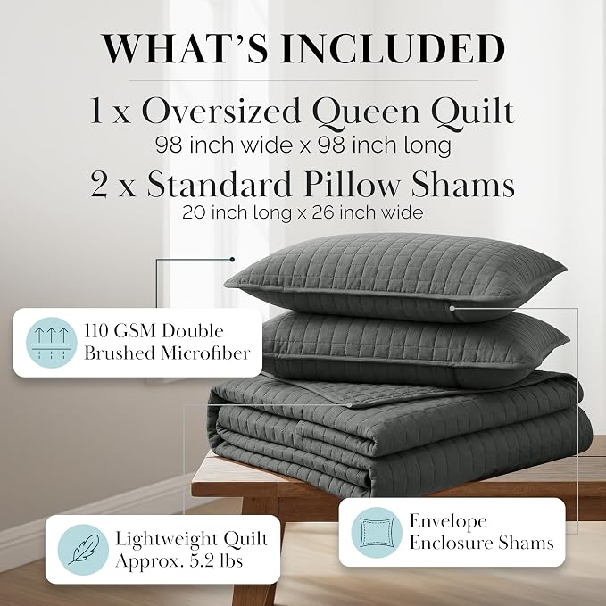 Southshore Fine Living, Inc. Summer Bedspreads Queen Size Set, Full/Queen Quilt - Image 2
