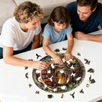 KAAYEE Wooden Puzzles for Adults, 3D Visual Effect Tree House Library Wooden - Image 6
