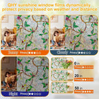 Window Privacy Film Stain Glass Window Film Rainbow Window Film Window clings - Image 3