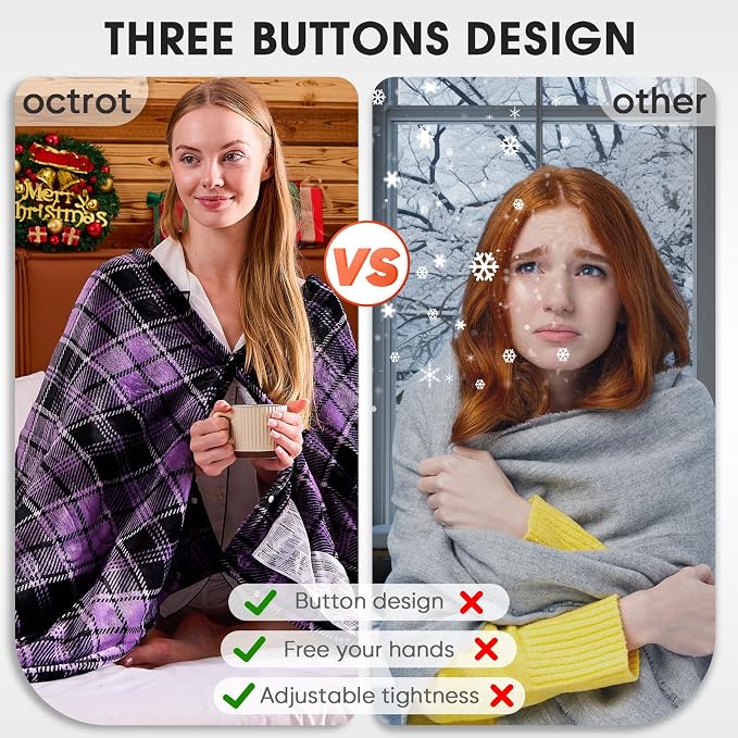 Heated Electric Blanket King Size, 90X100 Heating Blanket King - Image 7