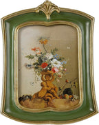 Vintage Picture Frame 4x6 Antique Ornate Photo Frame Tabletop and Wall Hanging by Kangce