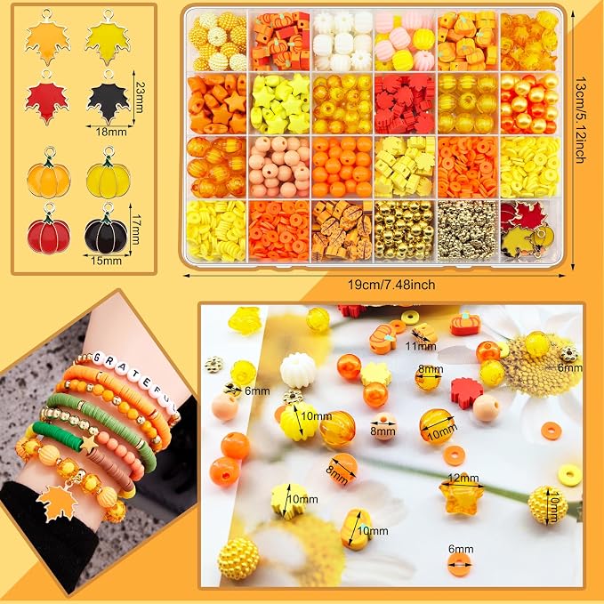 1470Pcs Fall Bracelets Kit - Image 3