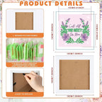 Trandraft 13 Pcs Religious Flower Diamond Art Kits - Image 2