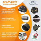 Newverest Jigsaw Puzzle Mat Roll Up, Saver Pad 55” x 35.5” Portable Keeper Up - Image 3