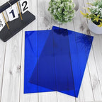 Translucent Blue Acrylic Sheets 8 * 12 inch 1/8" Thick Red Transparent Cast - Image 4