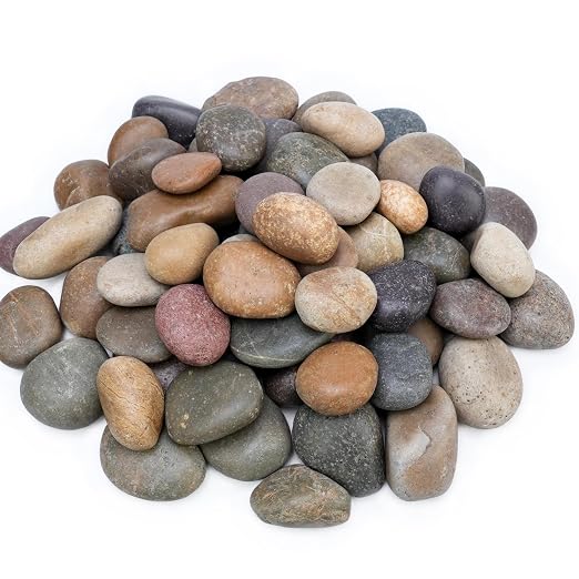 NUPICK 30lb Mexican Beach Pebbles, 2-3" Large River Rocks - Image 7