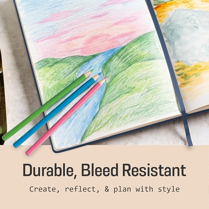 BROWNSTONE JOURNALS A5 Sketch Book Hardcover - Image 4