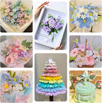 800 PCS Pipe Cleaners Craft, Pipe Cleaners Flowers Kit - Image 6