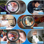 10X 30X Magnifying Glass with Light and Stand, 72 LED 3 Color Modes Stepless - Image 8