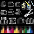 Tallew 81 Pcs DIY Dried Flower Bookmark Making Kit Include 40 Clear Transparent by Tallew