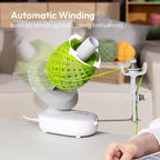 Electric Yarn Winder for Crocheting, Upgrade Dual-Spring Tension 10oz Large - Image 2
