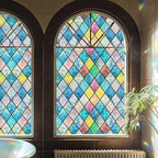ADD.HERES Window Privacy Film, Stained Glass Decorative Static Cling, Removable - Image 2